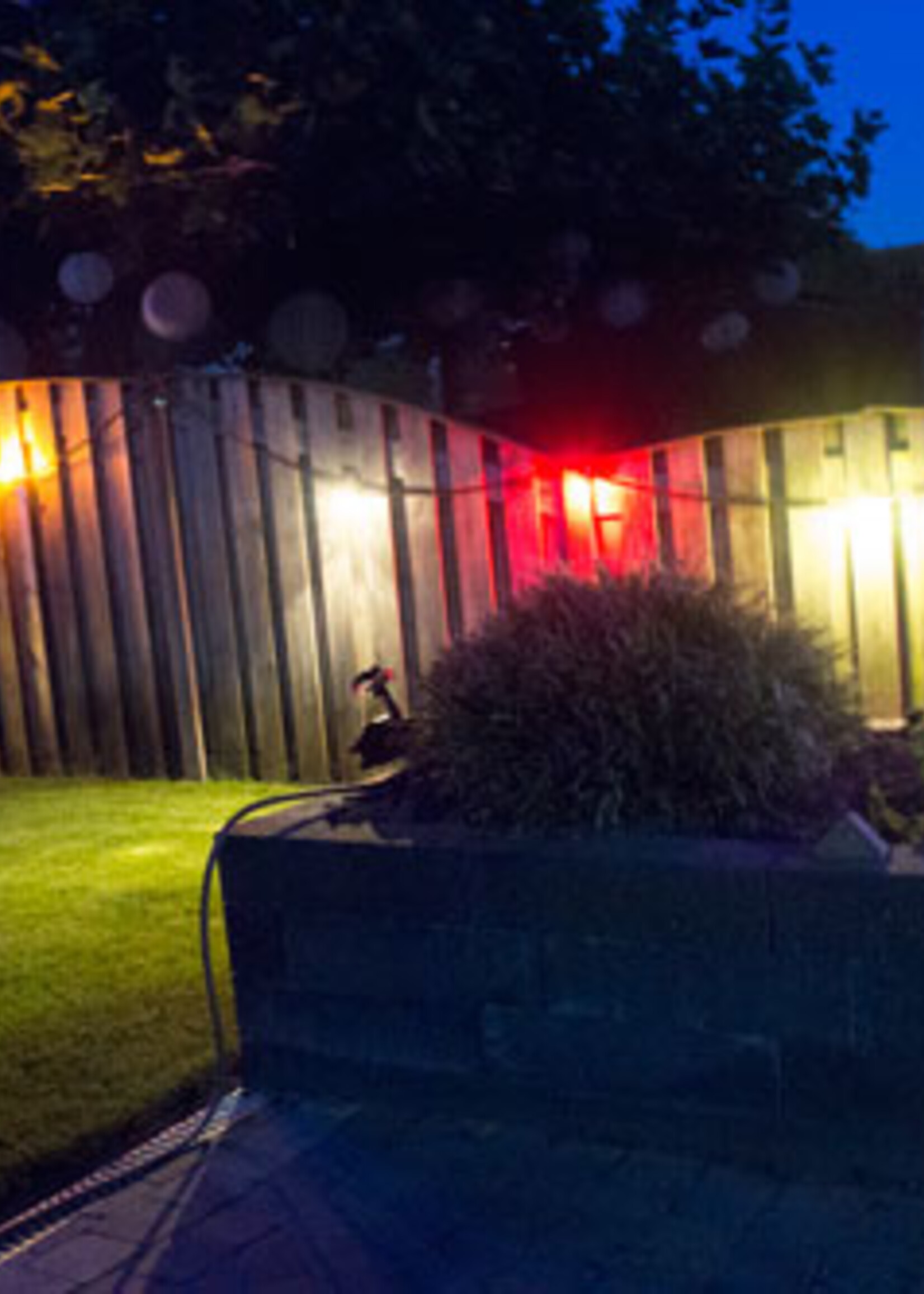 LED golfbal kogellamp - 1W E27 Geel - Dimbaar