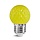 LED golfbal kogellamp - 1W E27 Geel - Dimbaar