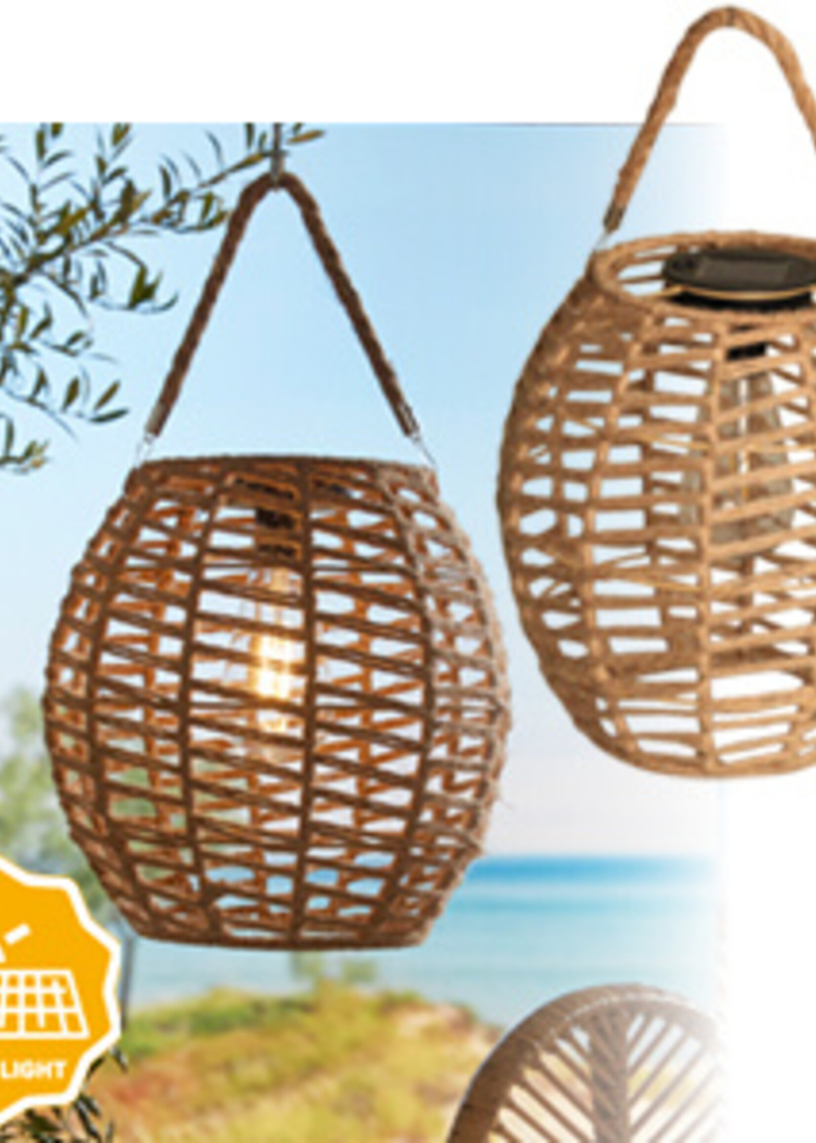 Luxform Solar Tortoli lamp