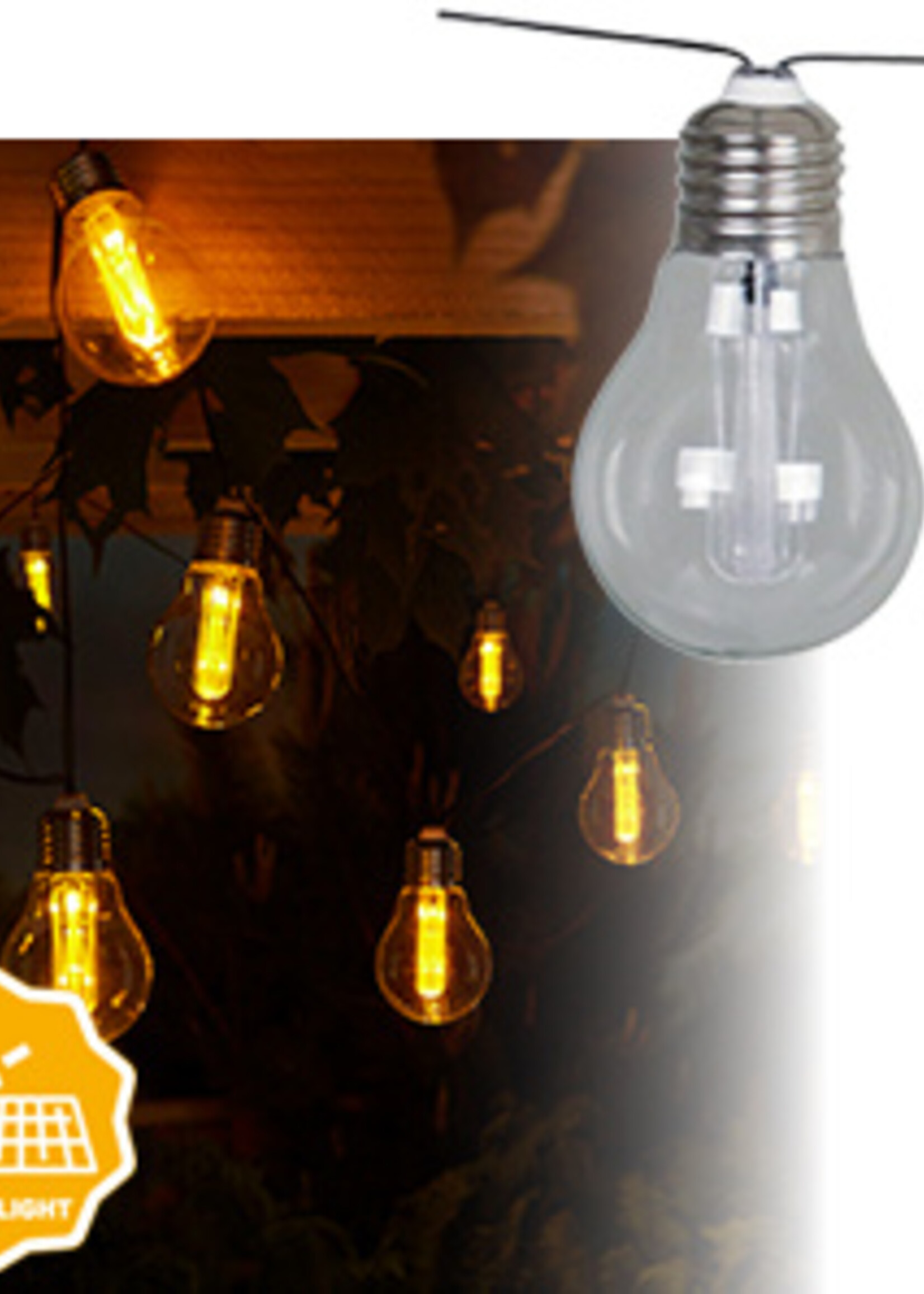 Luxform Solar Stringlight Model Corfu