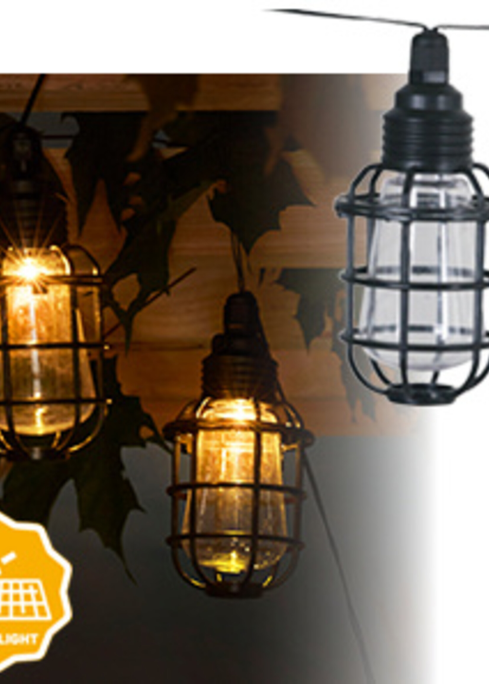 Luxform Solar Stringlight Model Corsica