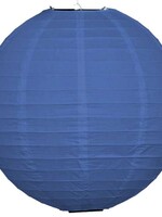Donkerblauwe lampion voor buiten Ø25cm