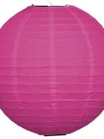 Fuchsia roze lampion voor buiten Ø25cm