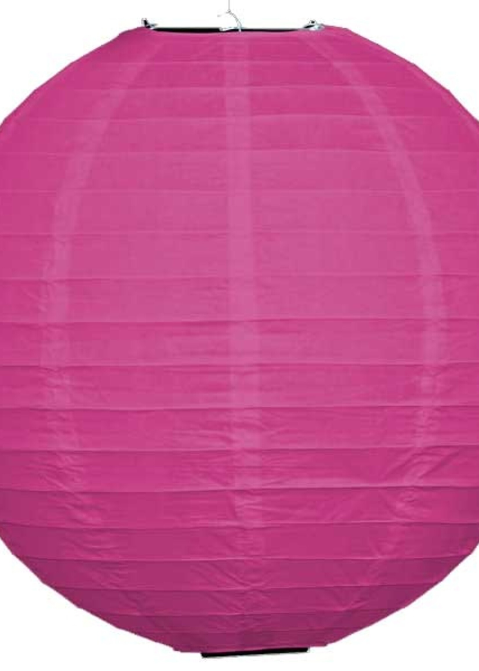 Fuchsia roze lampion voor buiten Ø25cm