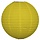 Gele lampion voor buiten Ø25cm