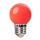 LED kogellamp - 1W E27 Rood - Dimbaar