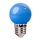 LED kogellamp - 1W E27 Oranje Blauw - Dimbaar