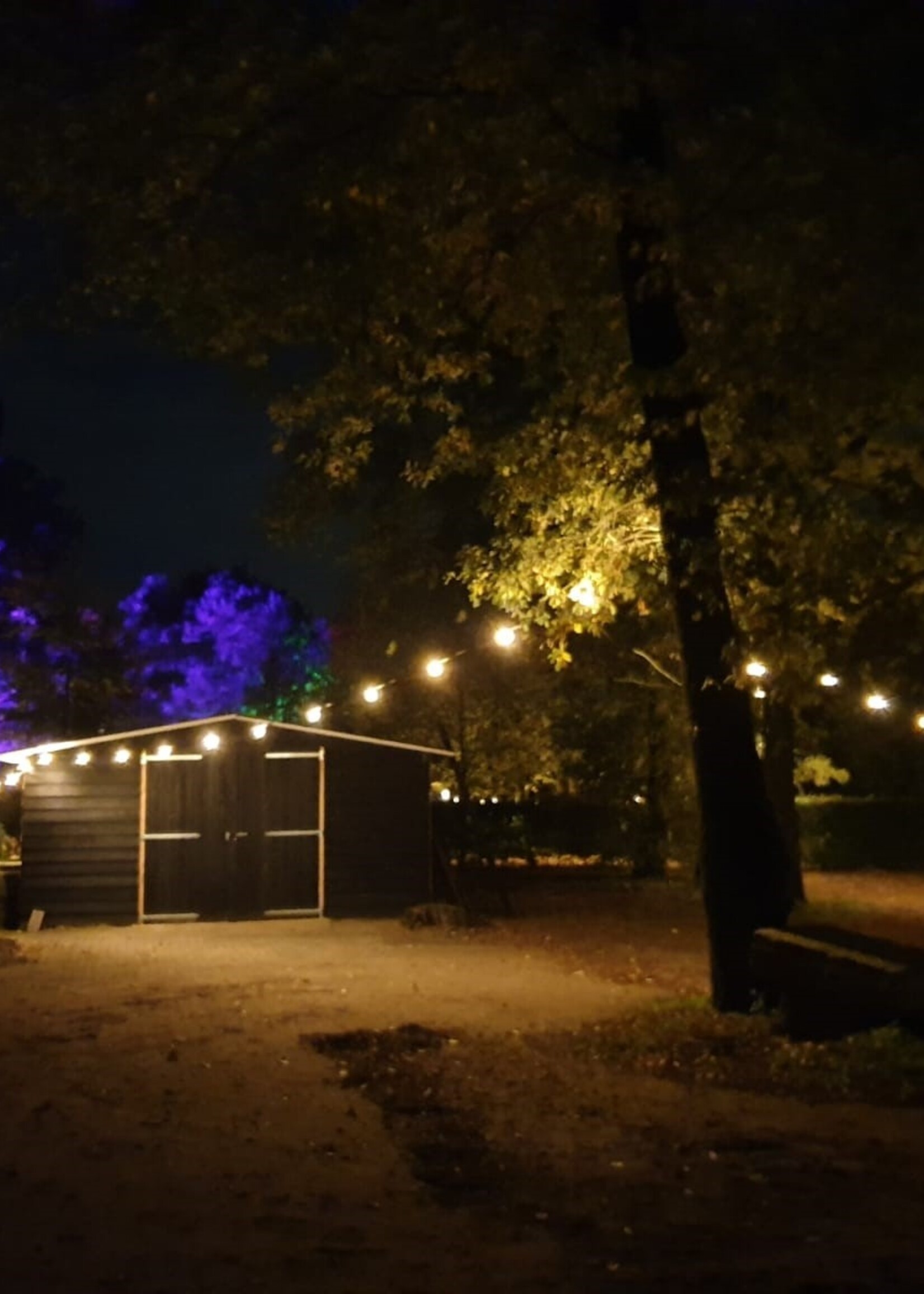 Amlux Set 6 gekleurde golfbal LED lampen - 6 kleuren