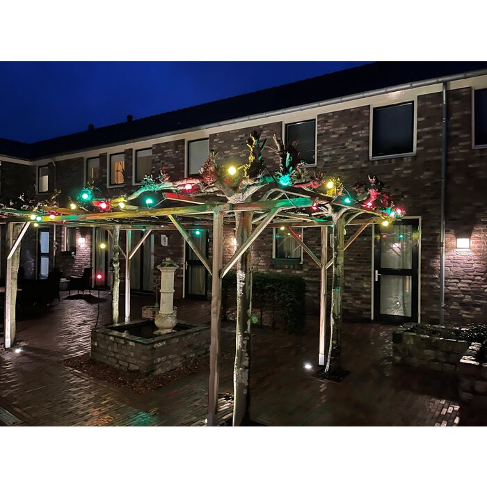 Amlux Set 6 gekleurde golfbal LED lampen - 6 kleuren