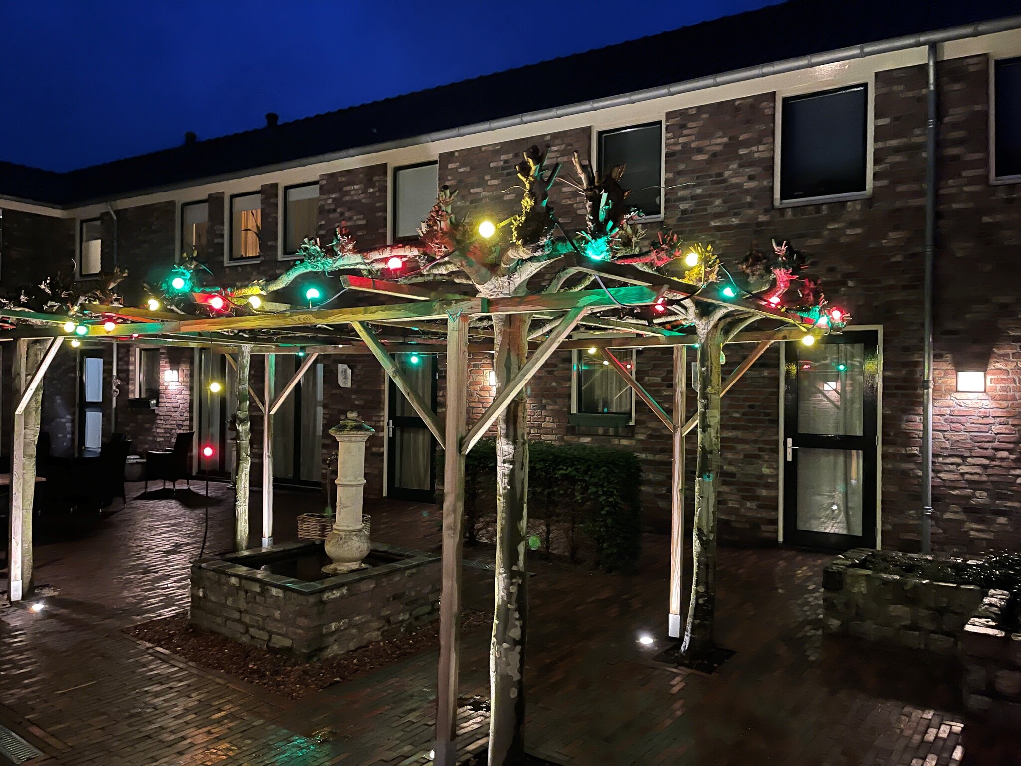 Amlux Set 7 gekleurde golfbal LED lampen - 7 kleuren