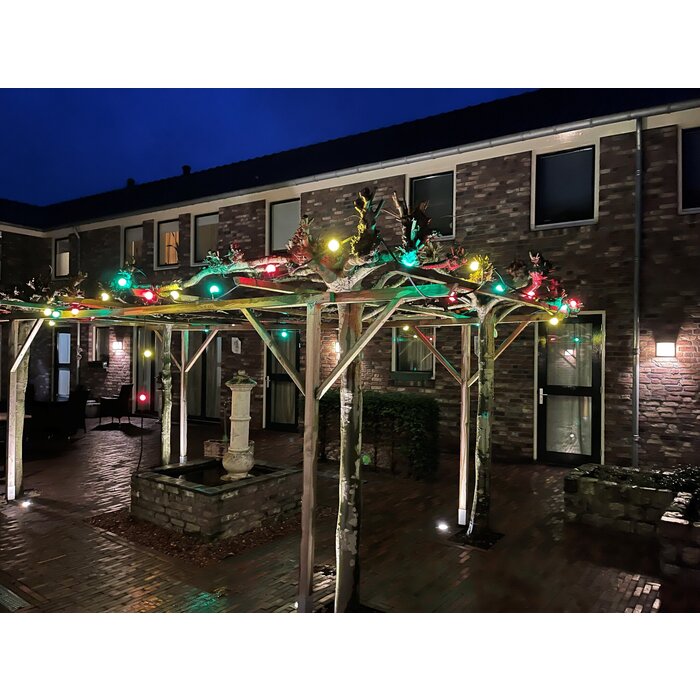 Amlux Set 20 gekleurde golfbal LED lampen - 5 kleuren