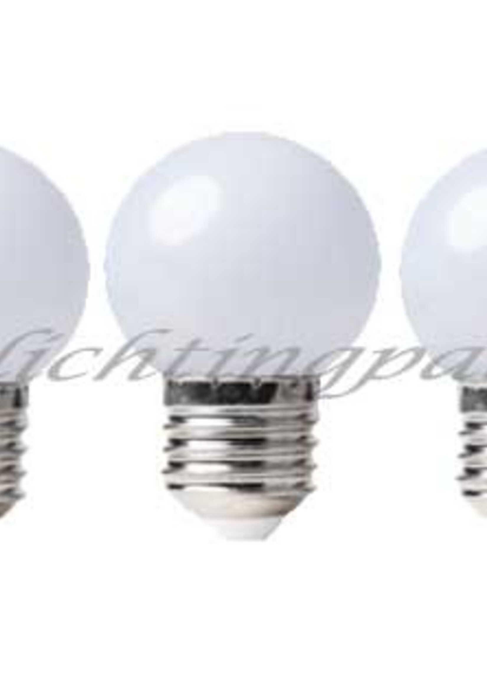 LED kogellamp 2W - matte kap - E27 warm wit 2700K - Dimbaar