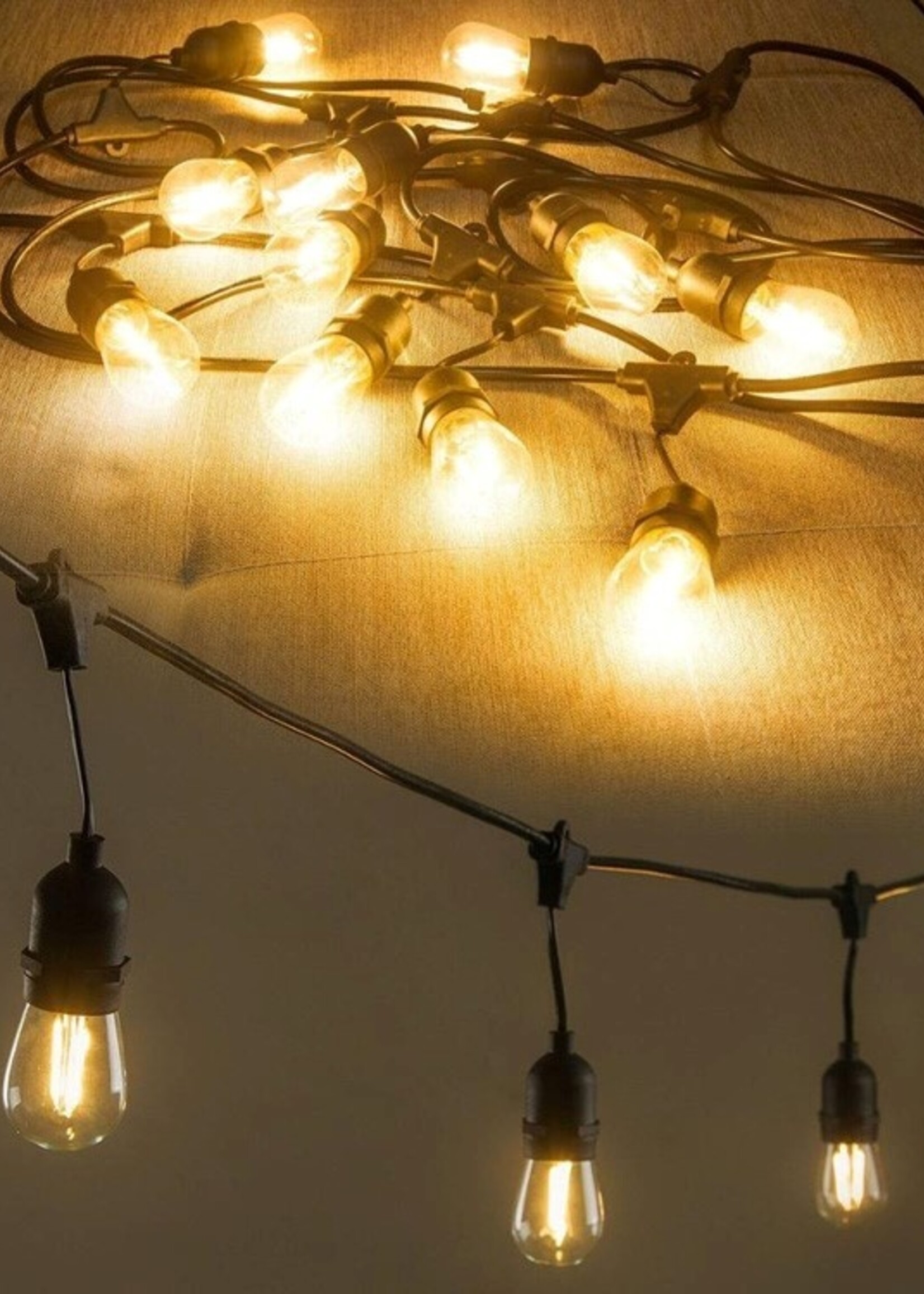 Amlux Lichtsnoer 10 meter met 20 LED lampen - 2200K