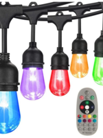 Amlux Smart decoratieve lichtslinger 8,5 Meter met 12 LED lampen - afstandsbediening