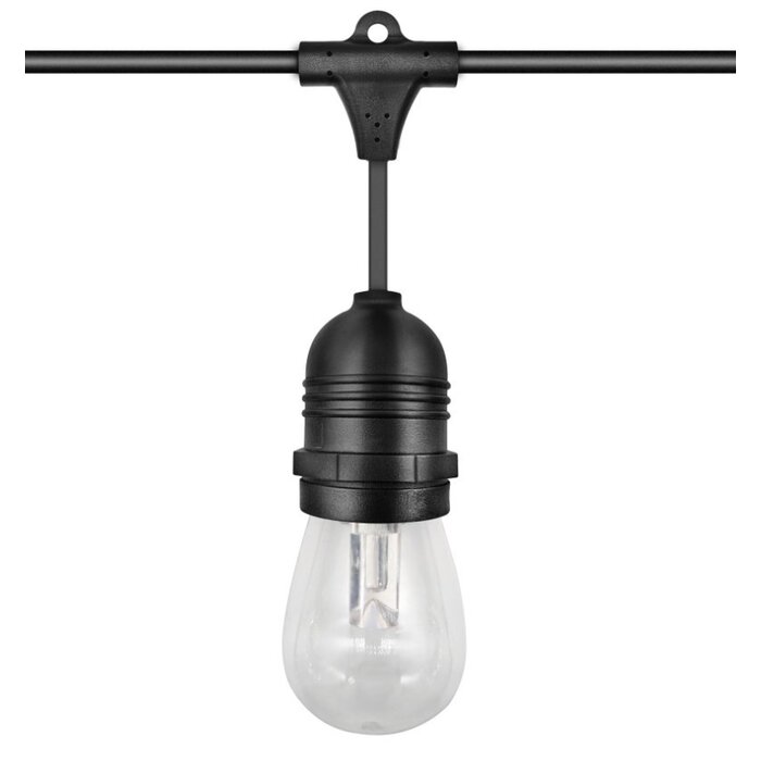 Amlux Smart decoratieve lichtslinger 8,5 Meter met 12 LED lampen - WIFI APP