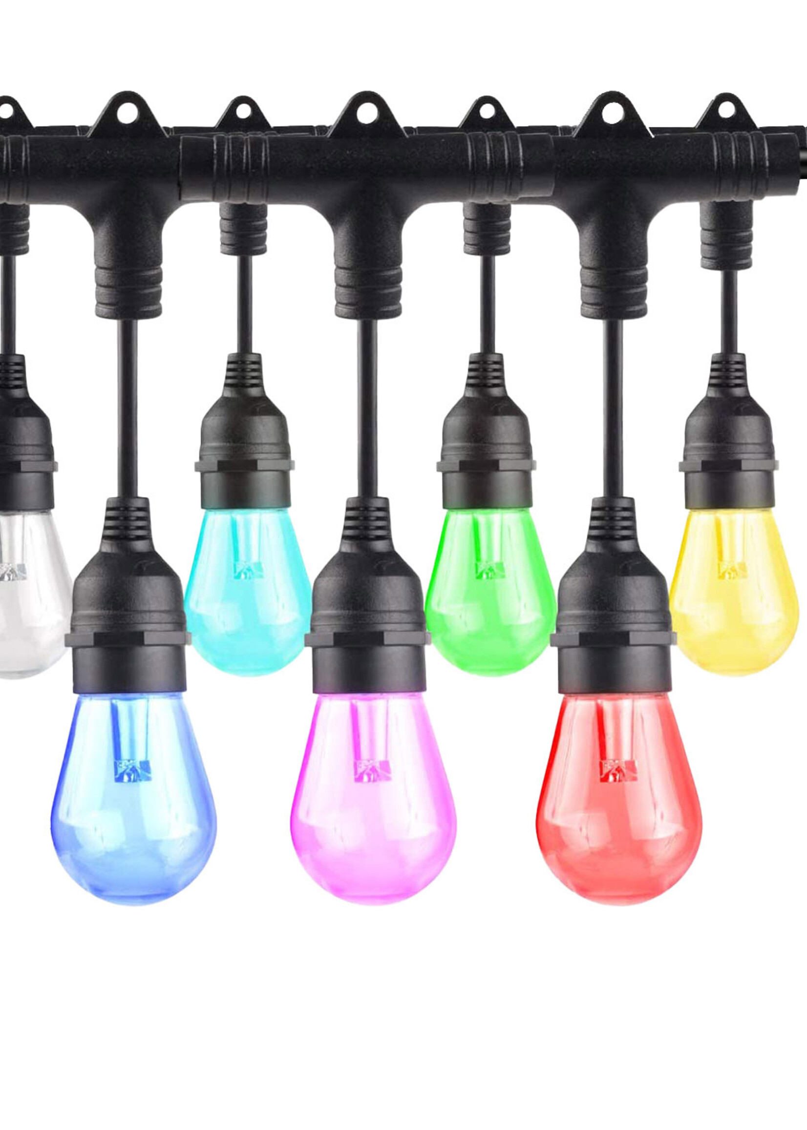 Amlux Smart decoratieve lichtslinger 15 Meter met 15 LED lampen - afstandsbediening