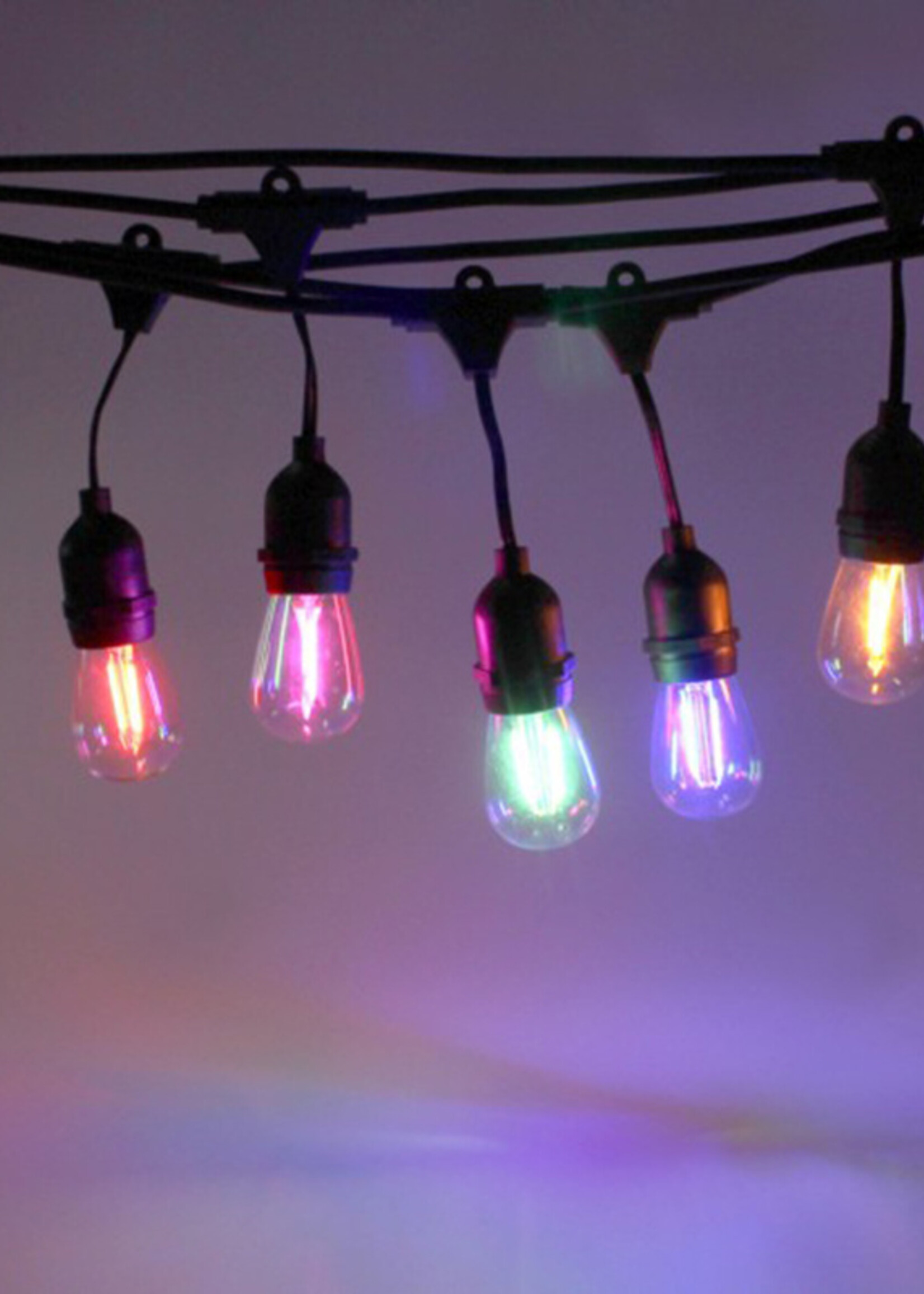 Amlux Smart decoratieve lichtslinger 15 Meter met 15 LED lampen - WIFI APP