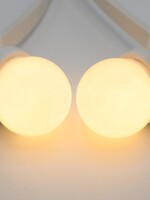 Witte prikkabel 10 meter met 20 witte LED lampen