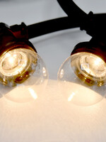 LED kogellamp 2W - transparant kap - E27 warm wit - Dimbaar