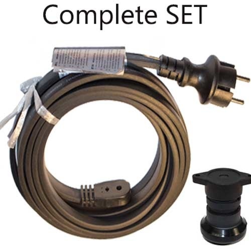 Amlux Doe het zelf Set - 20 meter Zwart