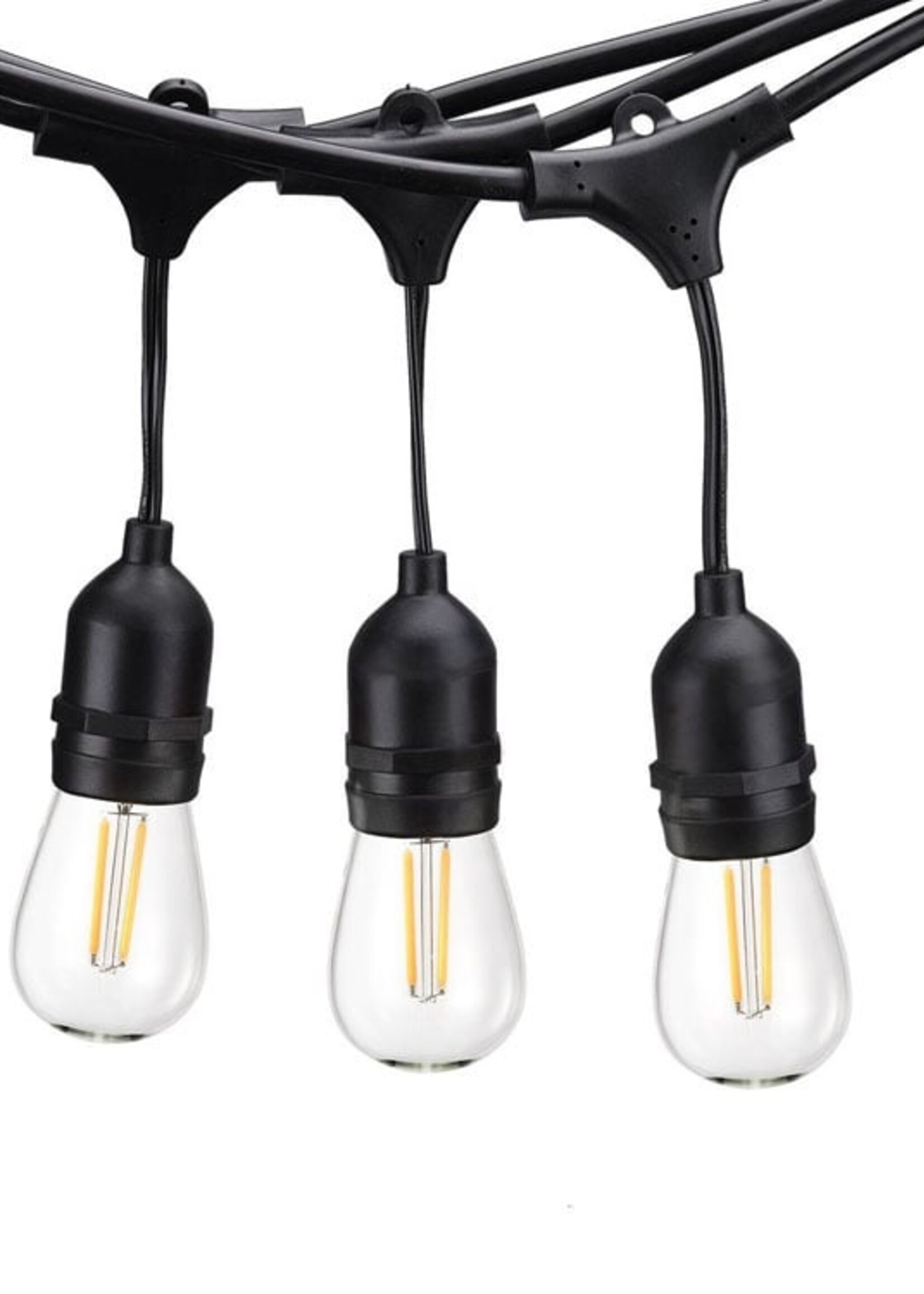 Amlux Lichtsnoer 15 meter met 15 LED lampen  - 2700K