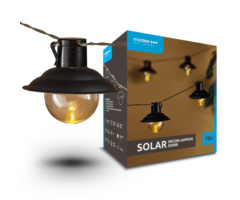 Modee LED Solar decoratie lampion - warm wit IP44