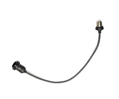 Amlux Hangende fitting E27 - Zwart - 60CM