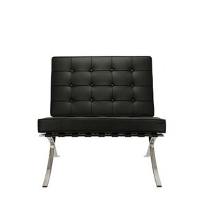 Barcelona chair black Barcelonachair Barcelona chair black
