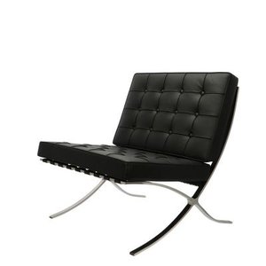 Barcelonachair Barcelona chair black