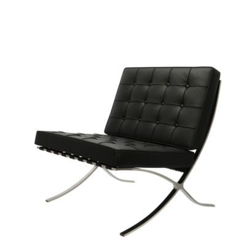 Barcelonachair Barcelona chair premium zwart