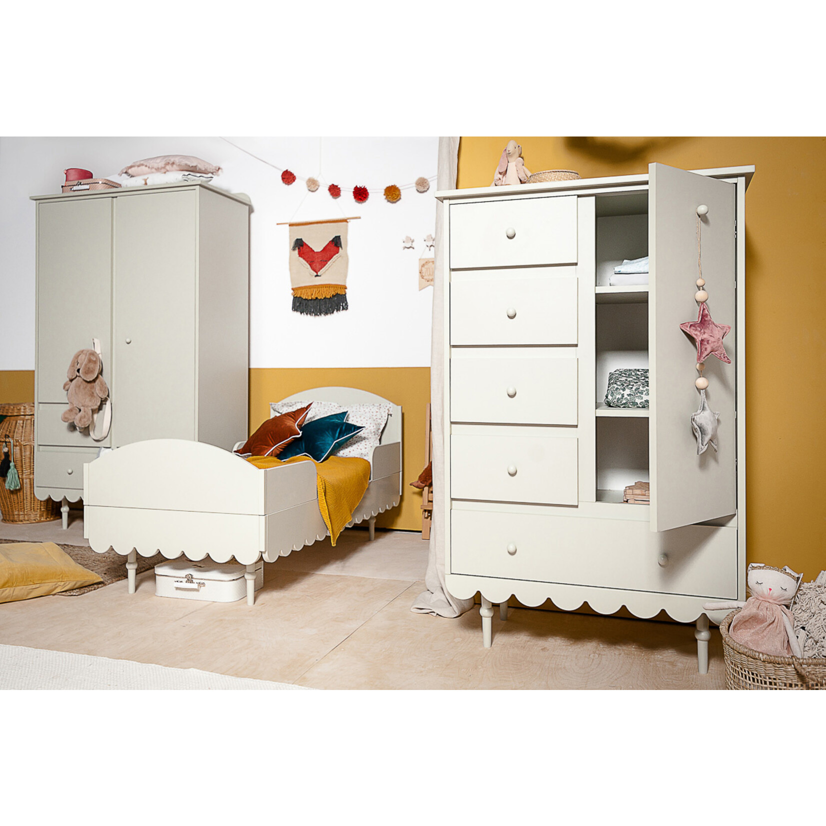 WoodLuck Babykamer Babushka Olive