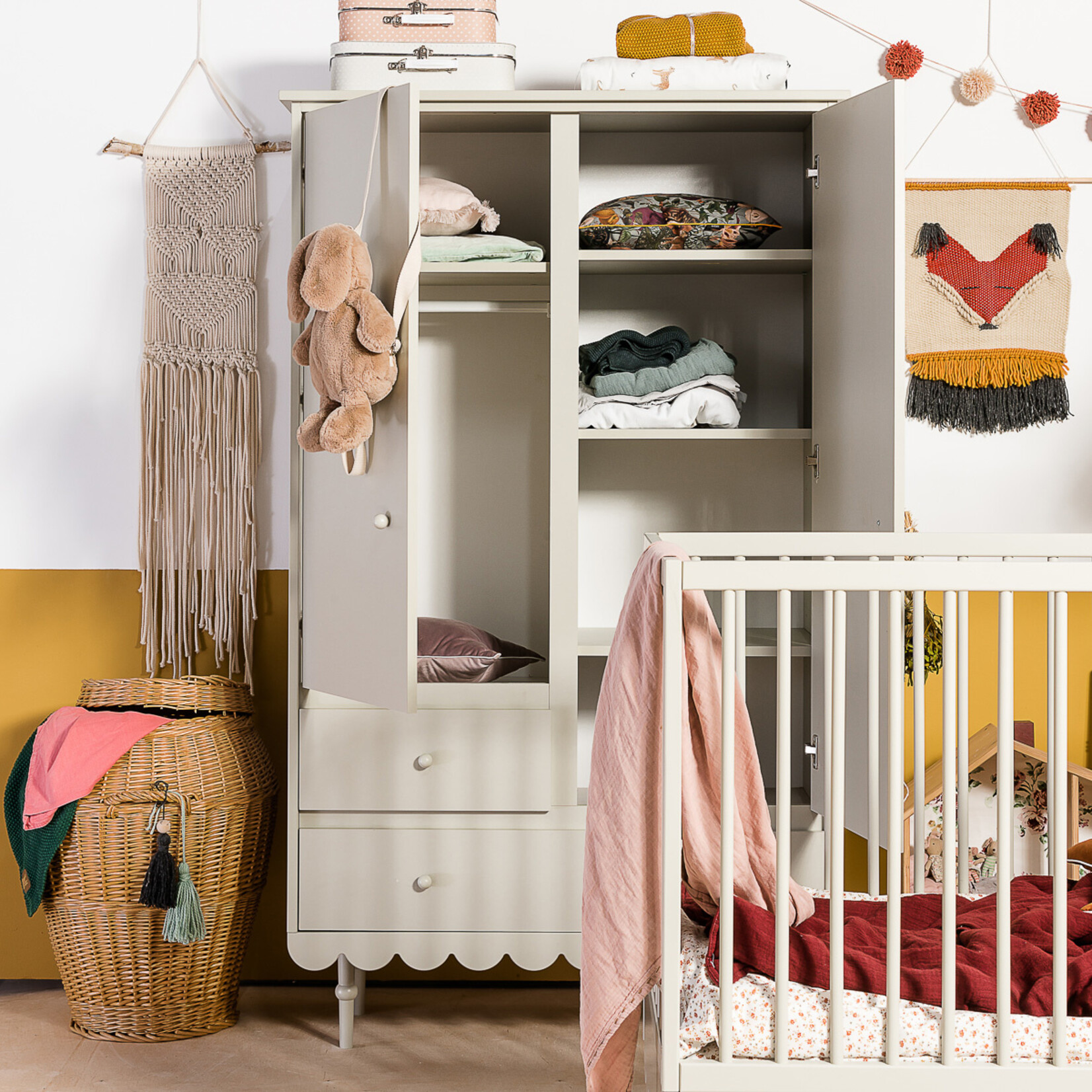 WoodLuck Babykamer Babushka Olive