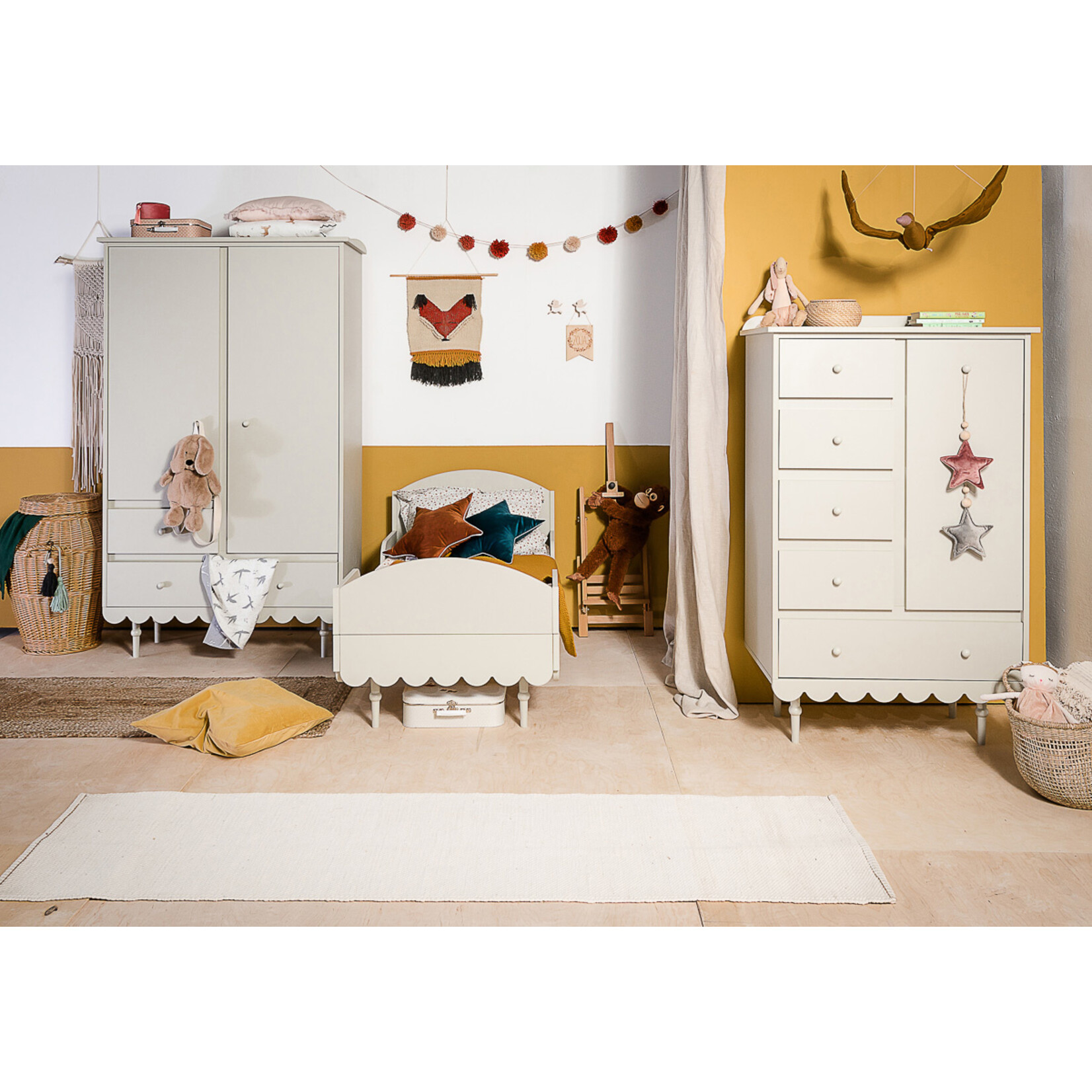 WoodLuck Babykamer Babushka Olive