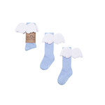 MAMA'S FEET Kniekousen Mama's Feet Angel Light Blue