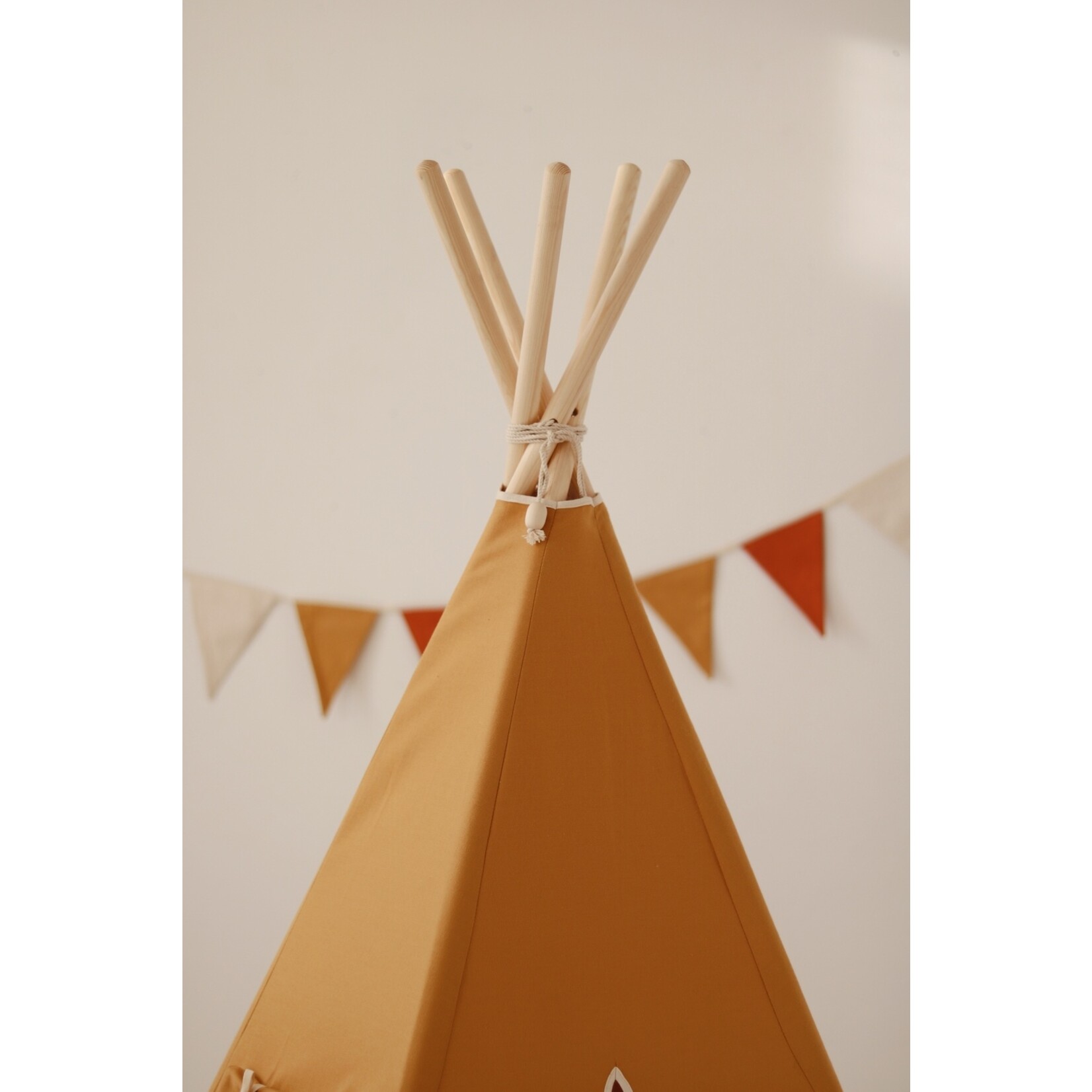 MOI MILI Moi Mili Tipi Tent Katoen Classic Ochre- Oker