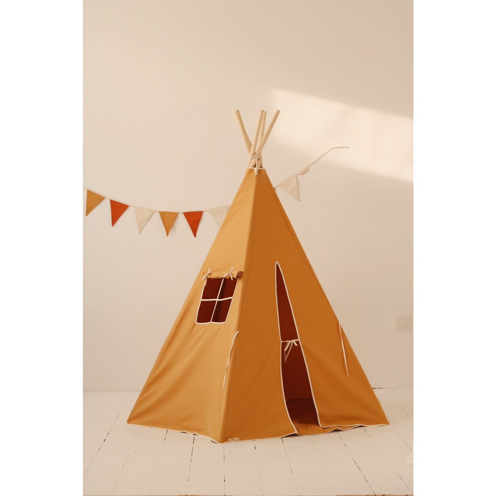 MOI MILI Moi Mili Tipi Tent Katoen Classic Ochre- Oker