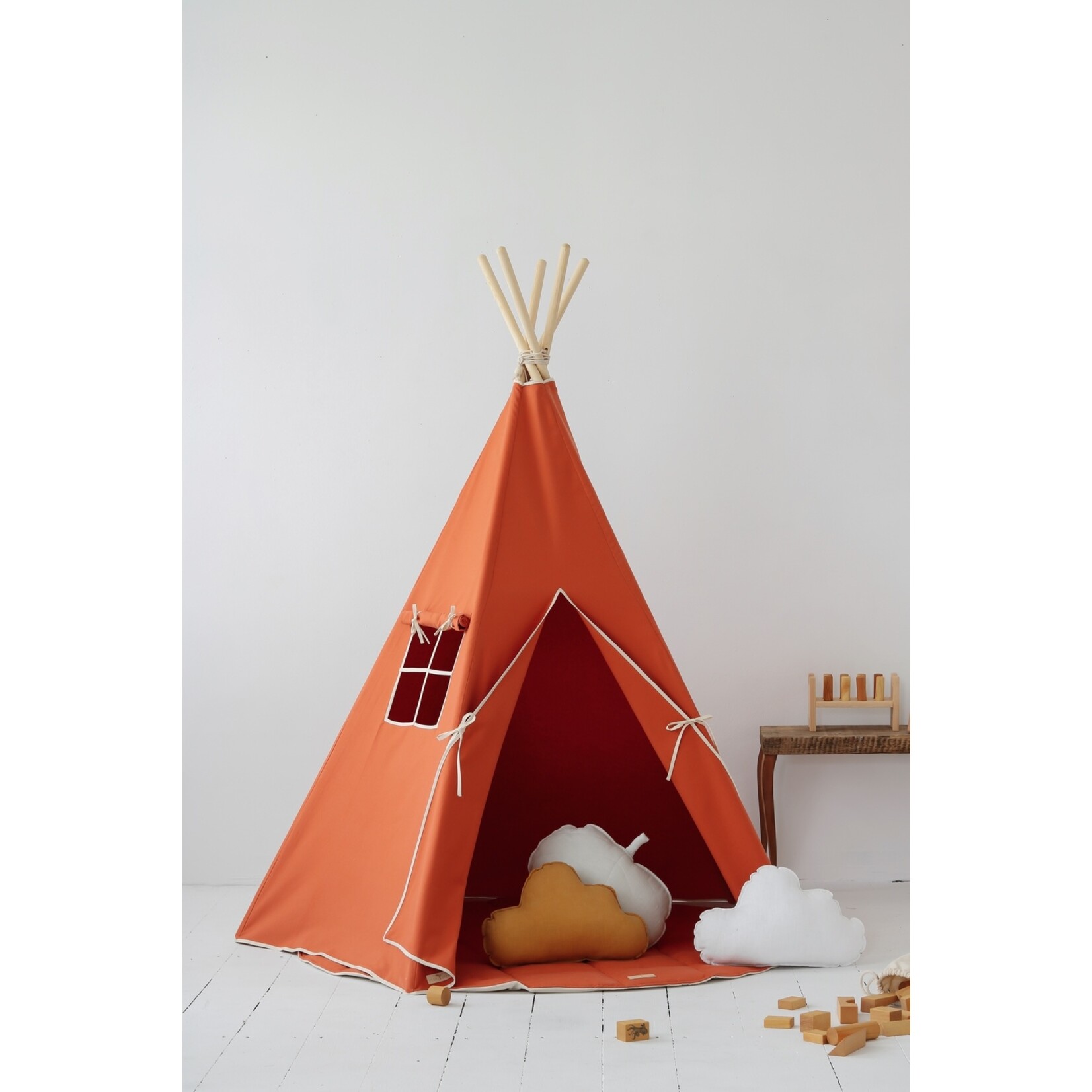 MOI MILI Moi Mili Tipi Tent Katoen Classic Red Fox