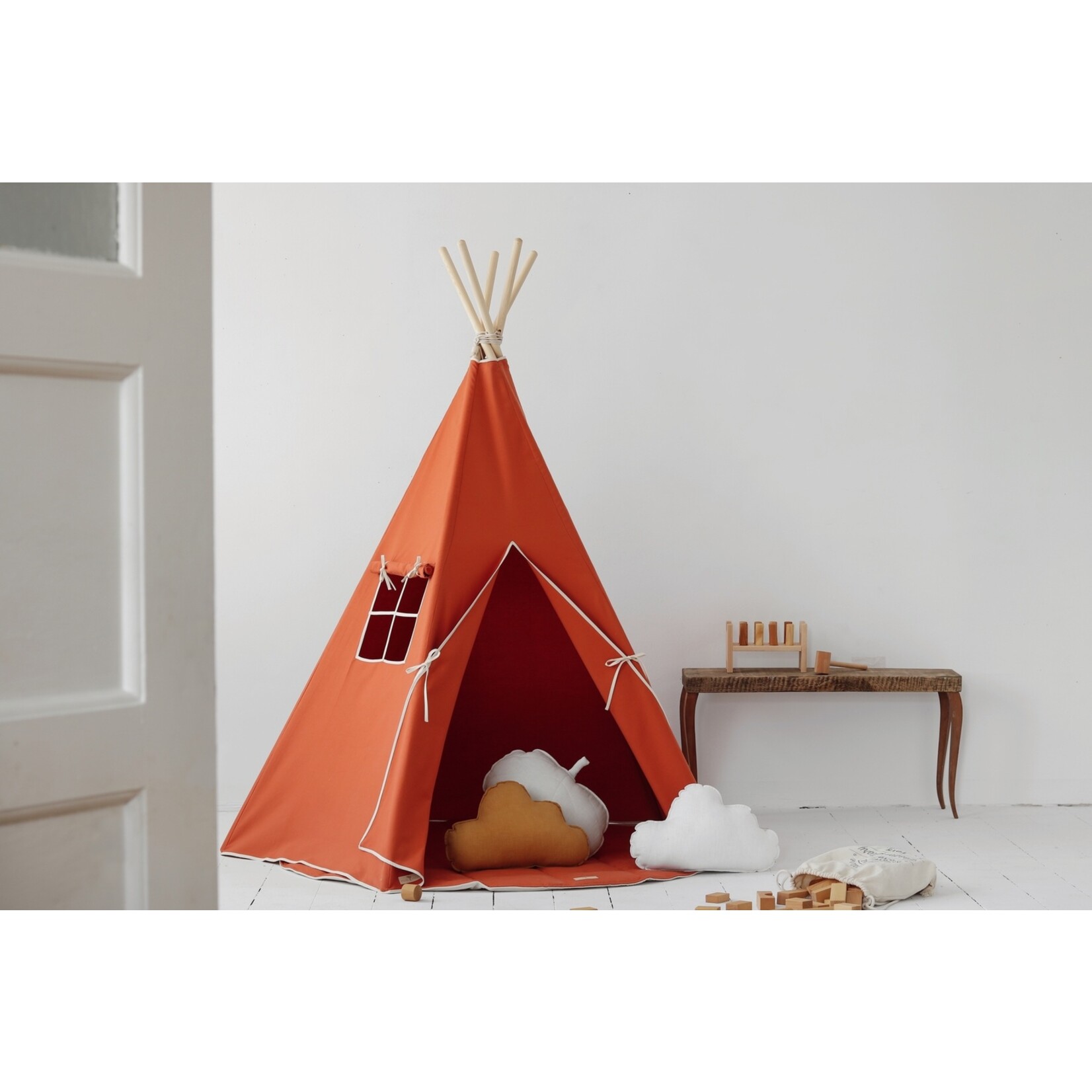 MOI MILI Moi Mili Tipi Tent Katoen Classic Red Fox