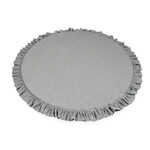 moje. Speelmat met ruches Rond 100cm Cotton Grey