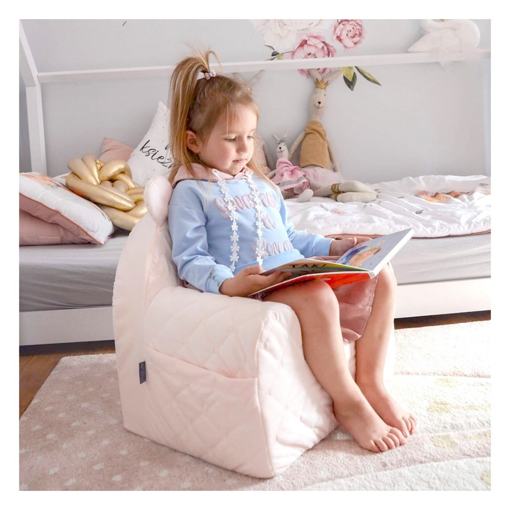 Kinderfauteuil Pink