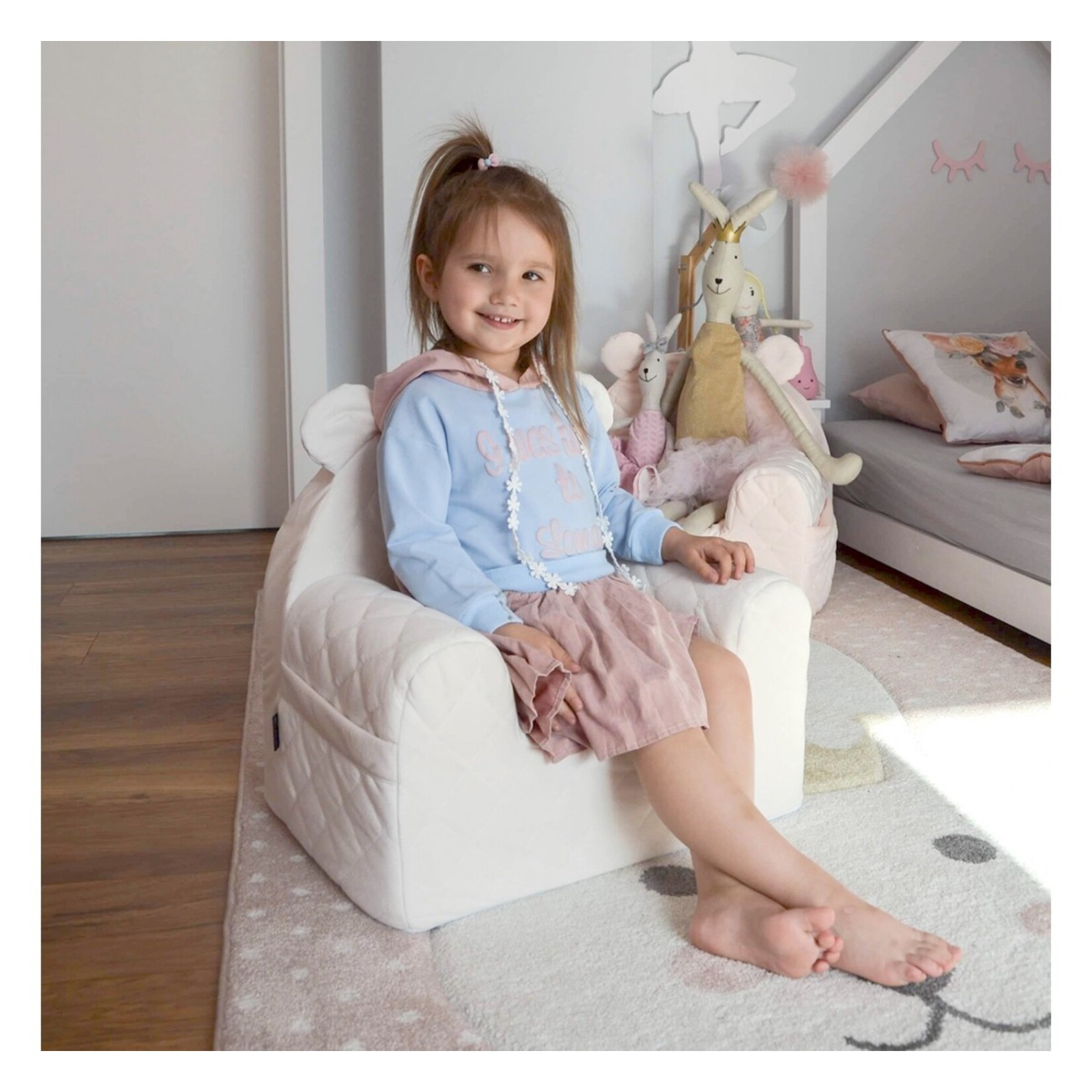 Kinderfauteuil Ecru