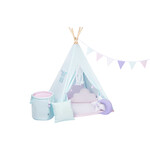 merkloos Tipi tent Unicorn met accessoires