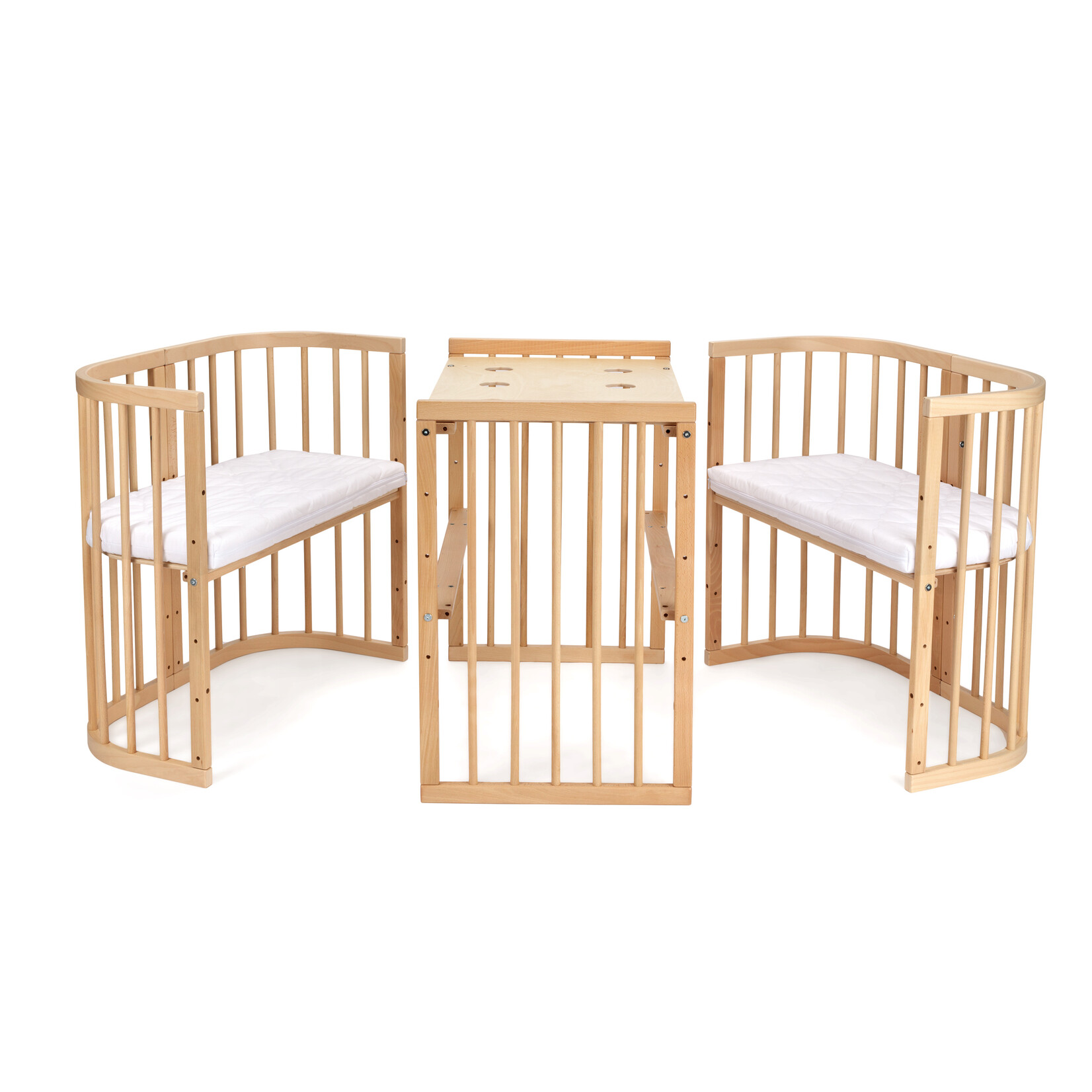 Waldin Multifunctioneel 7 in 1 Babybed incl. matras