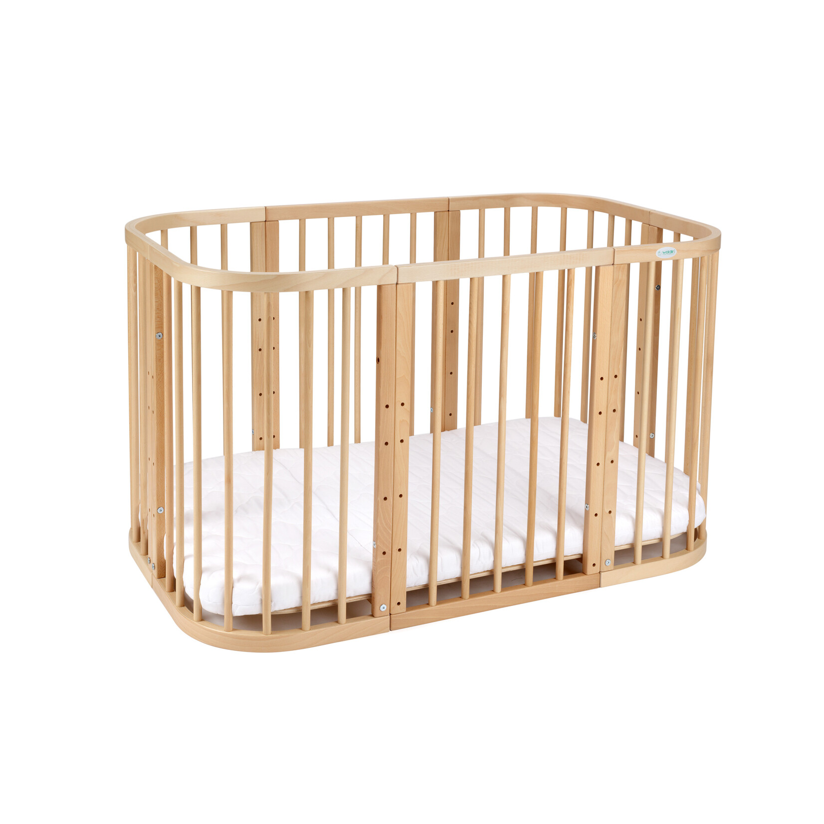 Waldin Multifunctioneel 7 in 1 Babybed incl. matras