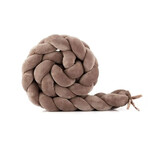 Bedomrander Velvet -vlecht 210cm Dark Beige