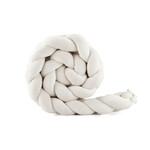 Bedomrander Velvet -vlecht 210cm Wit