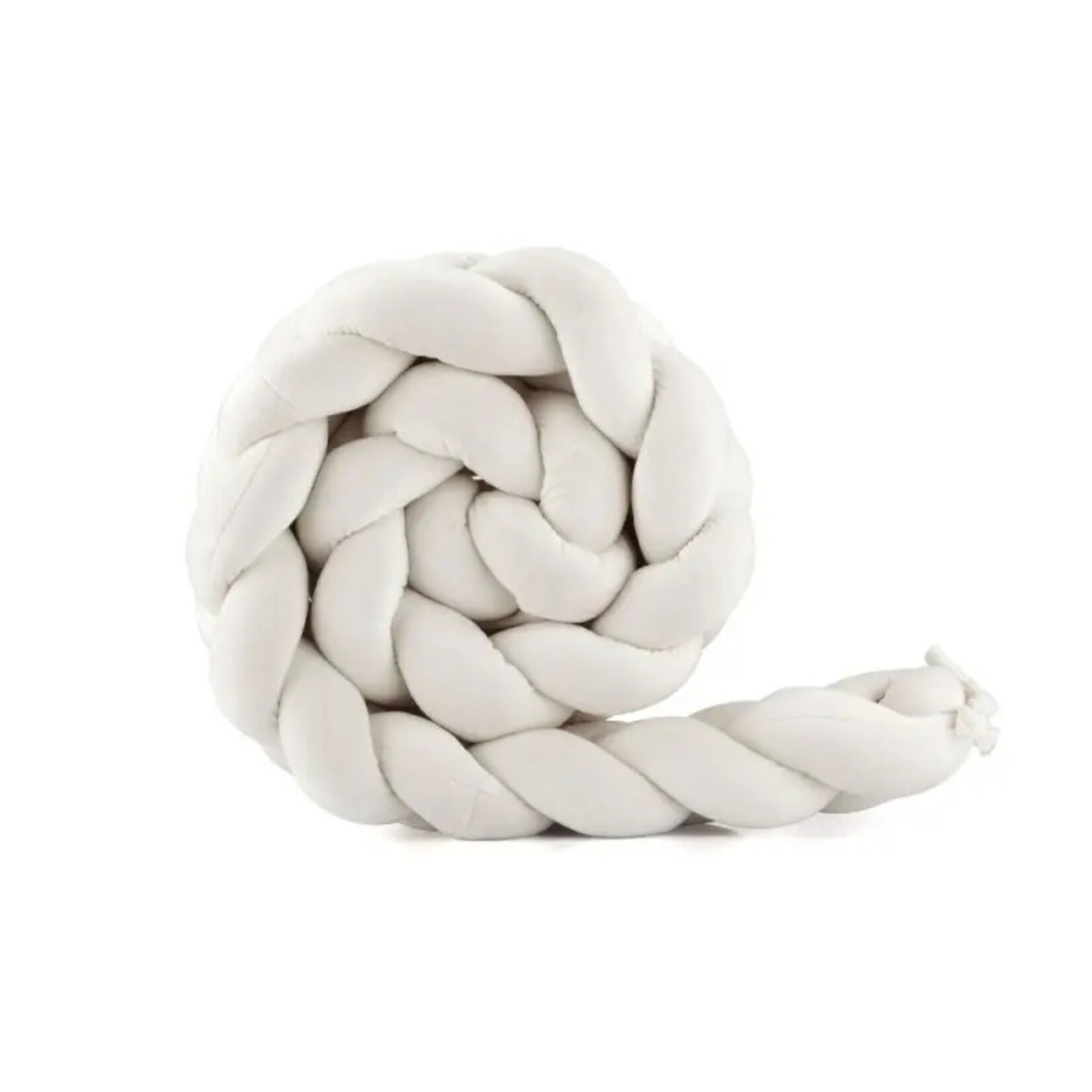 Bedomrander Velvet -vlecht 210cm Wit Bupmer