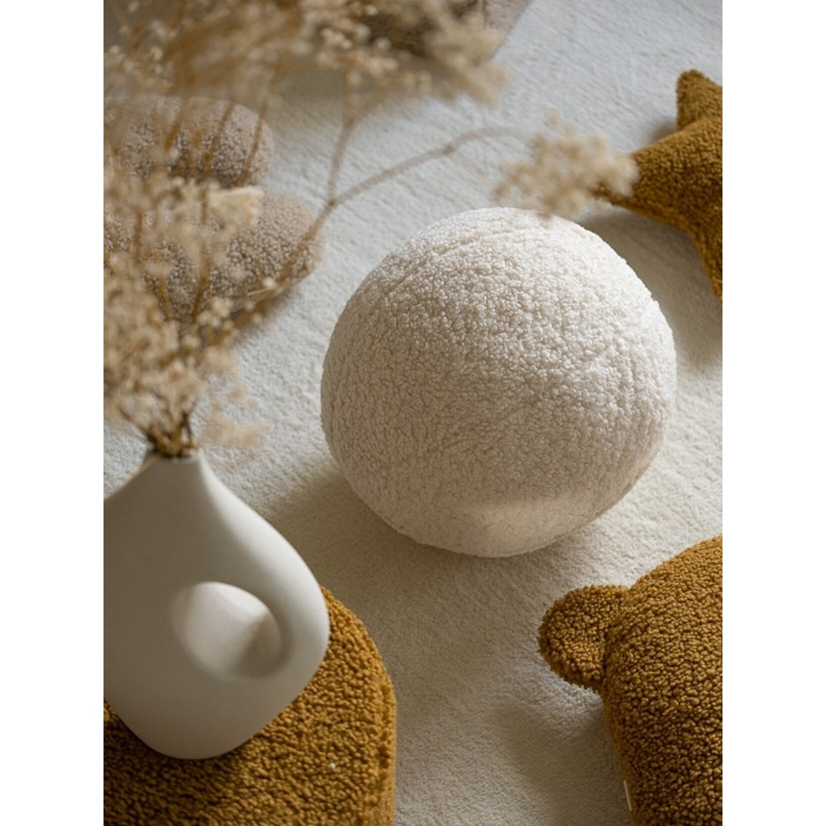 Wigiwama Ball Cushion Wigiwama Cream