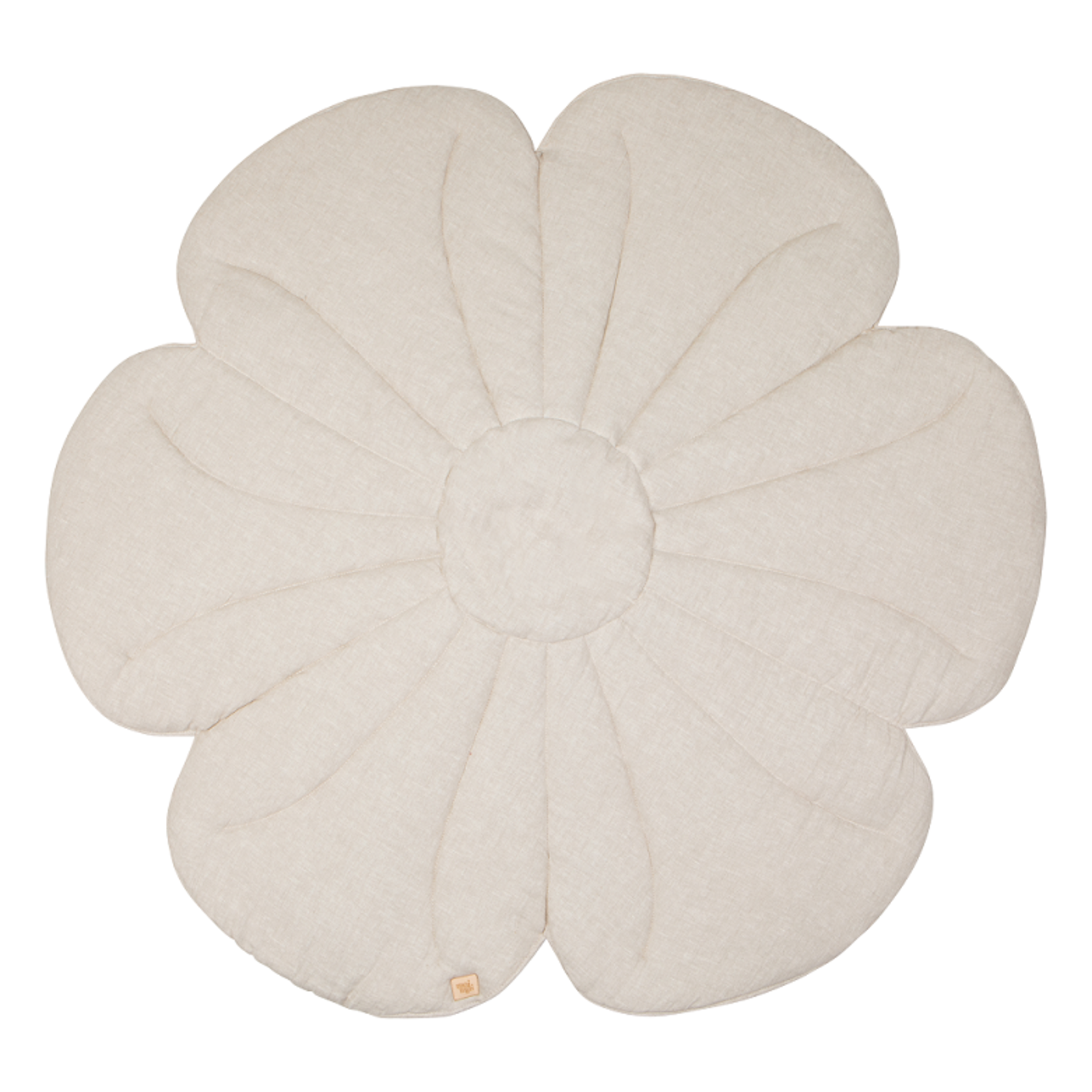 MOI MILI Linen bloom mat "Sandy lily"