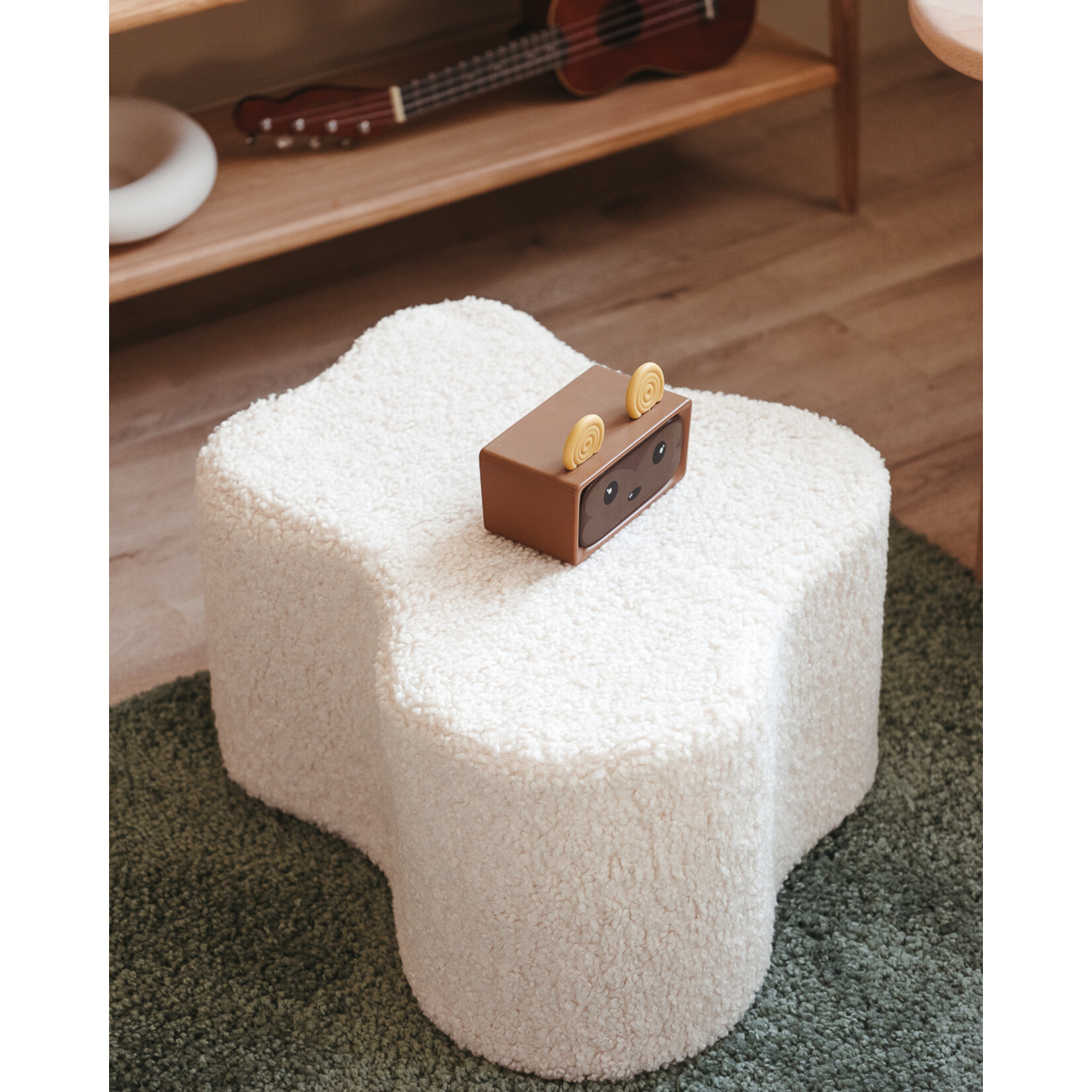 Wigiwama Pouffe Cloud White